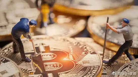 A vast mining farm with rows of mining machines.